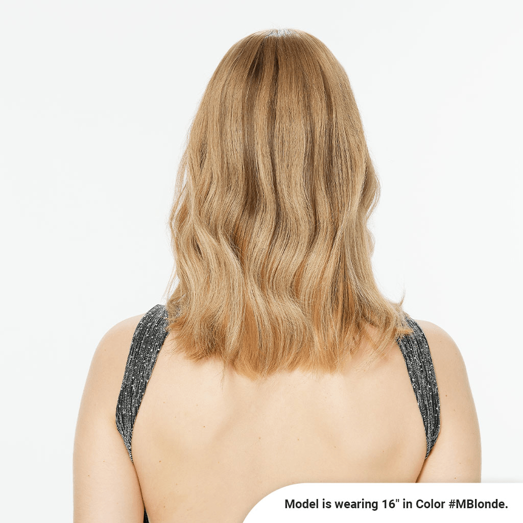 SIDNEY Mono Human Hair Topper Premium Mongolian Hair - Pro Hair Edit