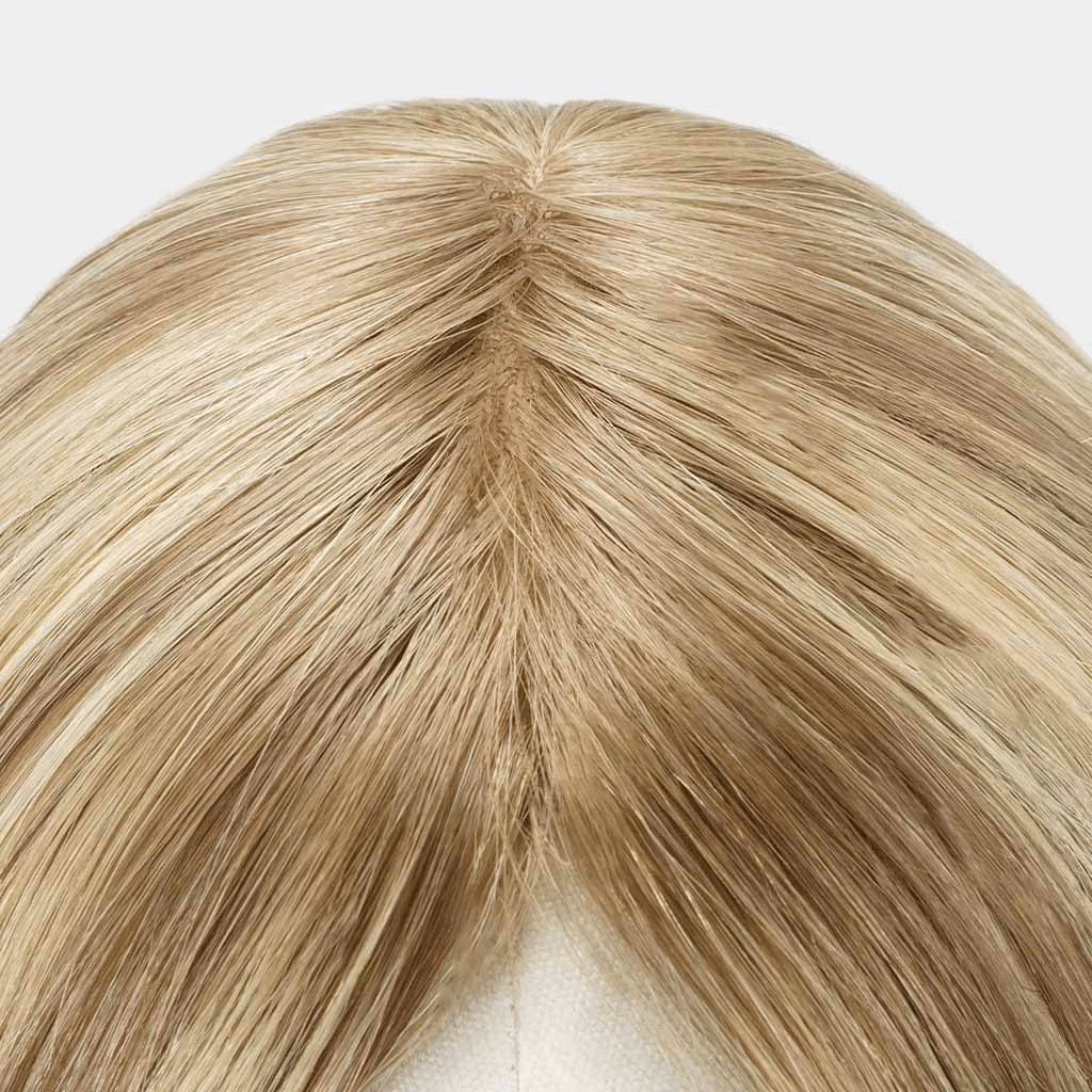 TEENA Fishnet Hair Topper With Silk Top - Pro Hair Edit