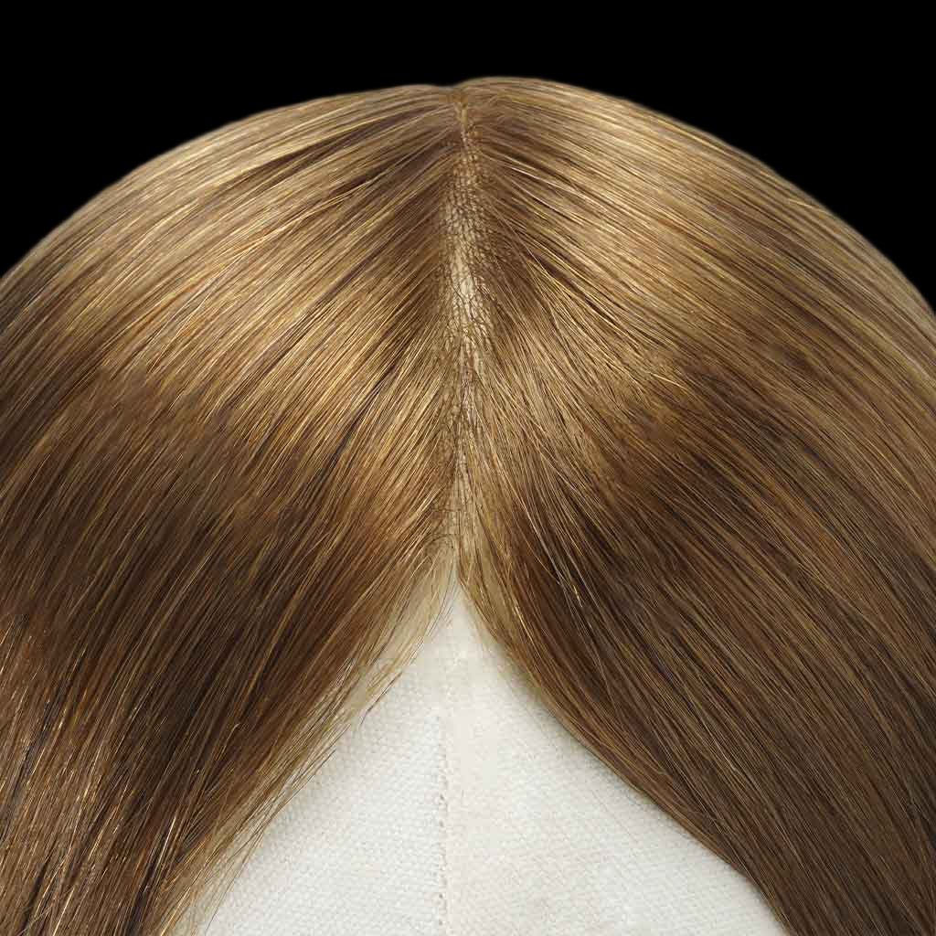 HS1W Women Toupee with Remy Hair and a Skin Base - Pro Hair Edit
