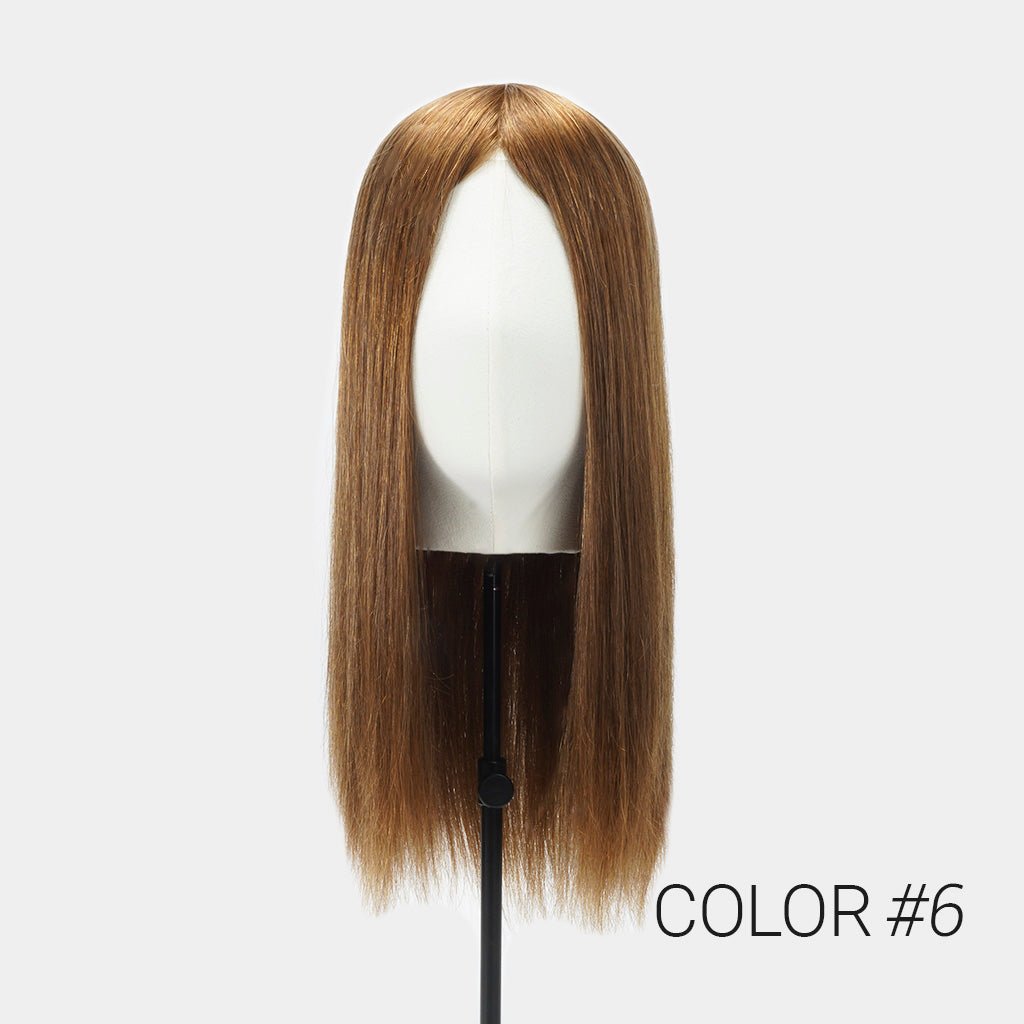 HS1W Women Toupee with Remy Hair and a Skin Base - Pro Hair Edit