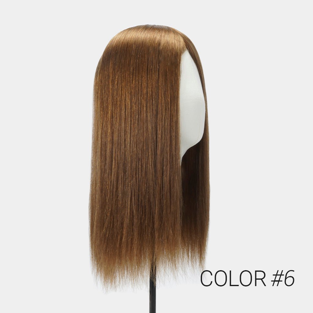 HS1W Women Toupee with Remy Hair and a Skin Base - Pro Hair Edit