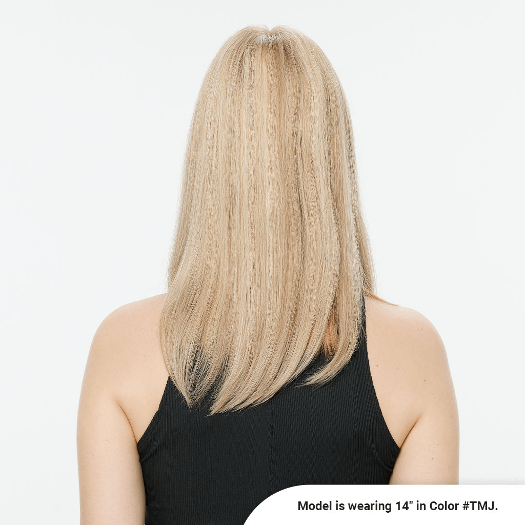 JULIE Deluxe Mono Top Hair Topper Mongolian Hair - Pro Hair Edit