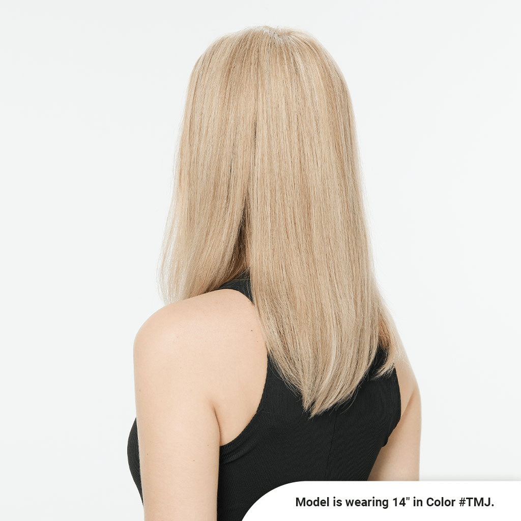 JULIE Deluxe Mono Top Hair Topper Mongolian Hair - Pro Hair Edit