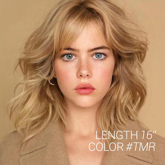 JULIE Deluxe Mono Top Hair Topper Mongolian Hair - Pro Hair Edit