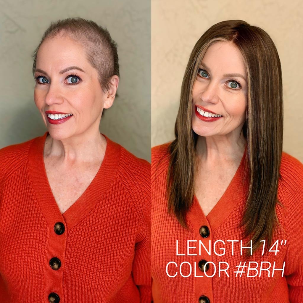 MELODY 100% Hand - Tied With Double Fine Welded Mono Front - Pro Hair Edit