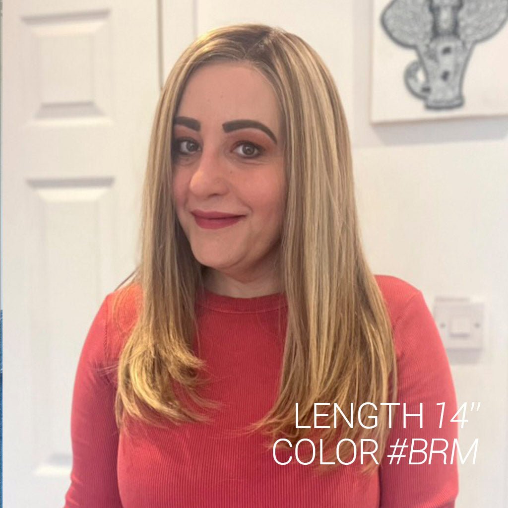 MELODY 100% Hand - Tied With Double Fine Welded Mono Front - Pro Hair Edit