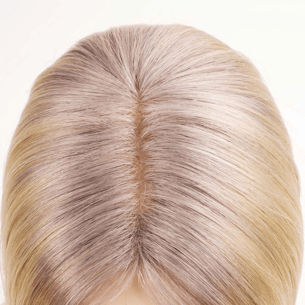 MT3×5 Stock Mono Hair Topper for a Thinning Crown - Pro Hair Edit