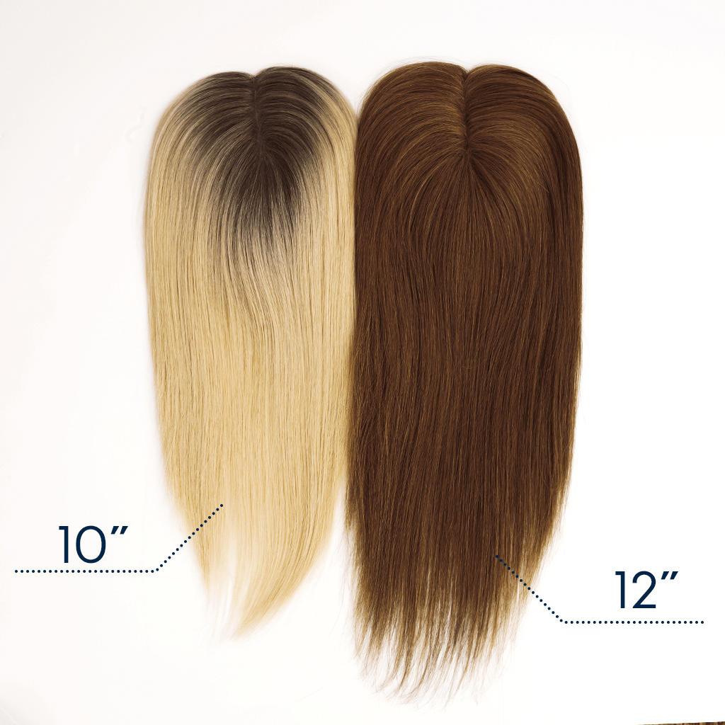 MT3×5 Stock Mono Hair Topper for a Thinning Crown - Pro Hair Edit