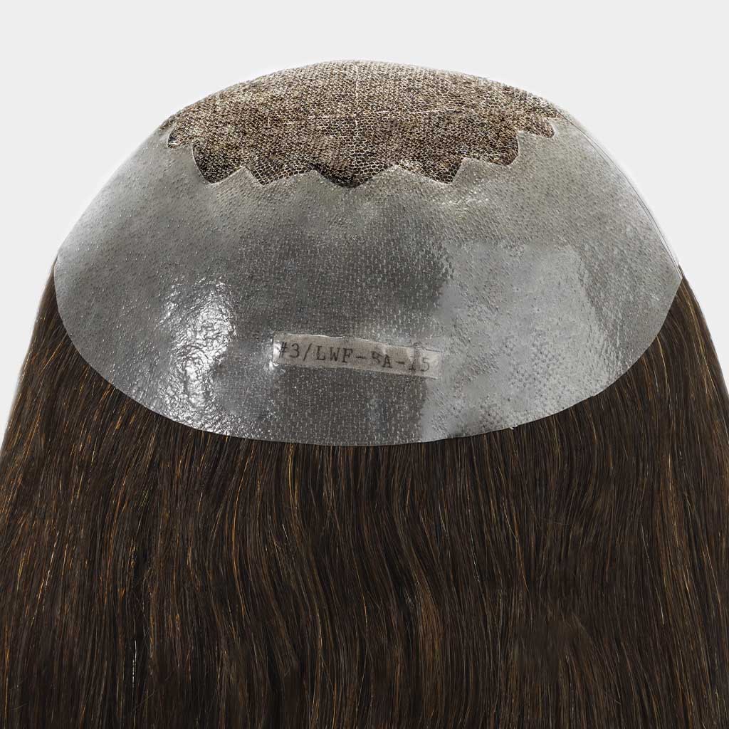N6W Stock Swiss Lace Women’s Toupee With PU Sides and Back - Pro Hair Edit