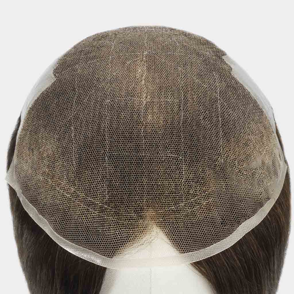 N6W Stock Swiss Lace Women’s Toupee With PU Sides and Back - Pro Hair Edit