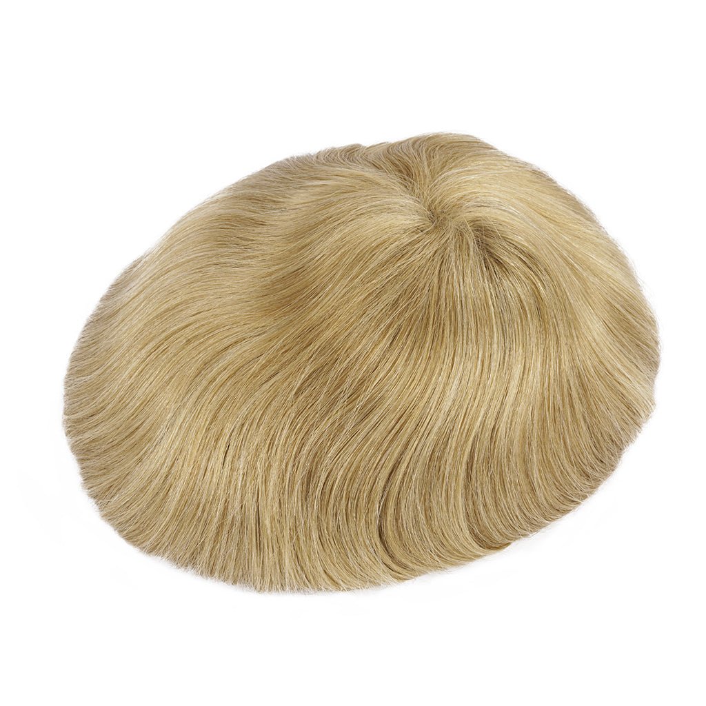 PHE - EU Full Lace Men's Hair System Toupee With European Remy Hair - Pro Hair Edit