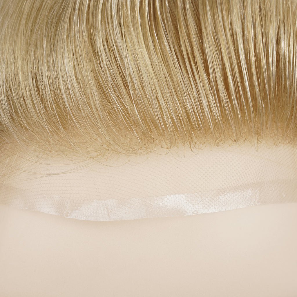 PHE - EU Full Lace Men's Hair System Toupee With European Remy Hair - Pro Hair Edit