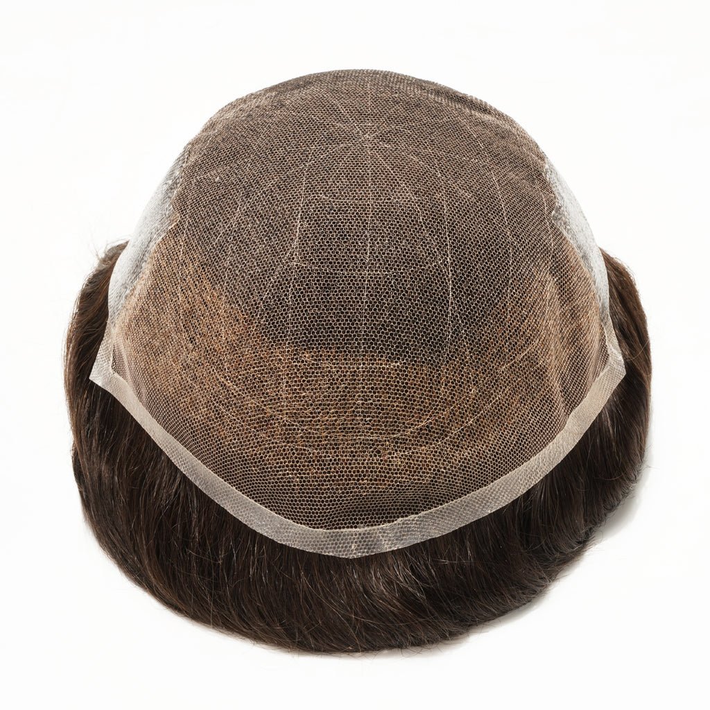 PHE - N6M Swiss Lace Men's Hair System With PU Sides and back - Pro Hair Edit