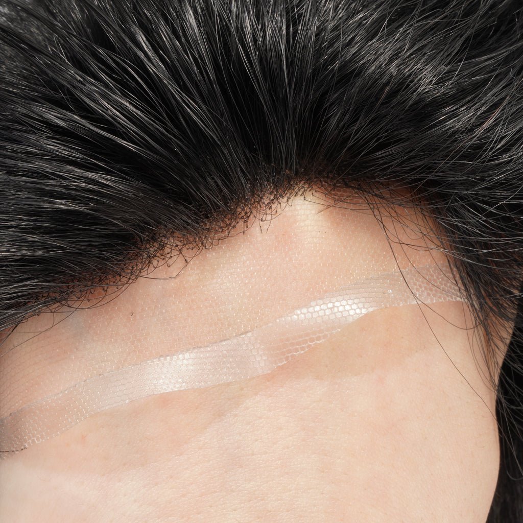 PHE - N6M Swiss Lace Men's Hair System With PU Sides and back - Pro Hair Edit