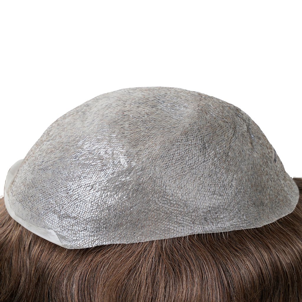 PHE - S25V 0.03mm Ultra Thin Skin Men's Hair Systems With V - looped Human Hair - Pro Hair Edit