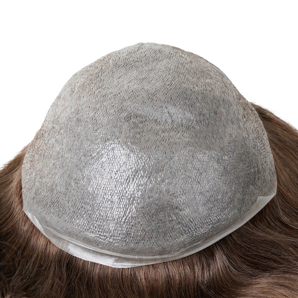 PHE - S25V 0.03mm Ultra Thin Skin Men's Hair Systems With V - looped Human Hair - Pro Hair Edit