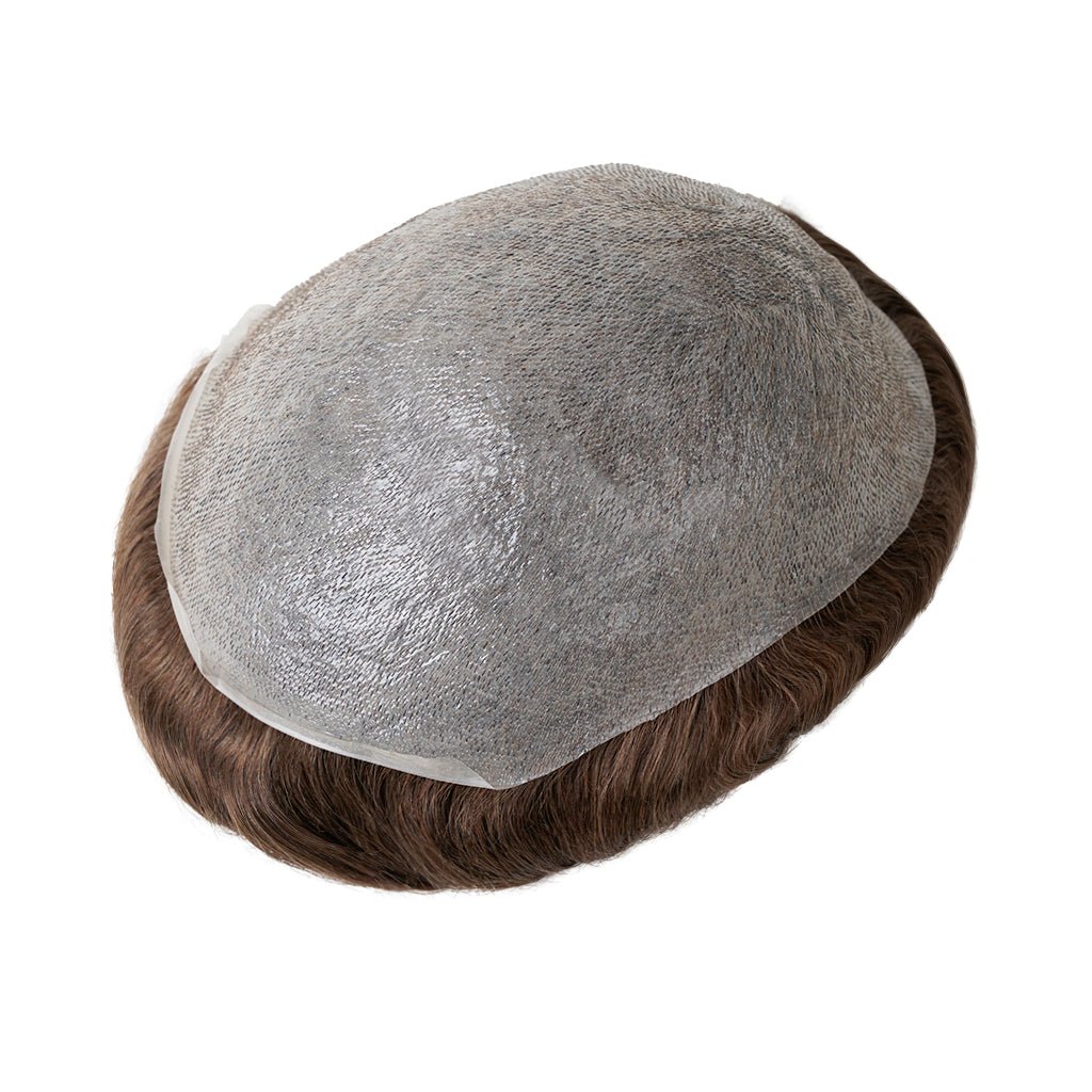 PHE - S25V 0.03mm Ultra Thin Skin Men's Hair Systems With V - looped Human Hair - Pro Hair Edit