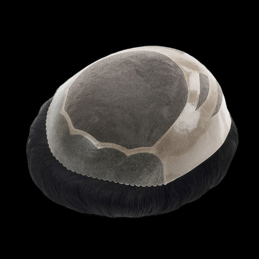 PHE - S27 Monofilament Hair System Realistic High Quality Stock Toupee - Pro Hair Edit