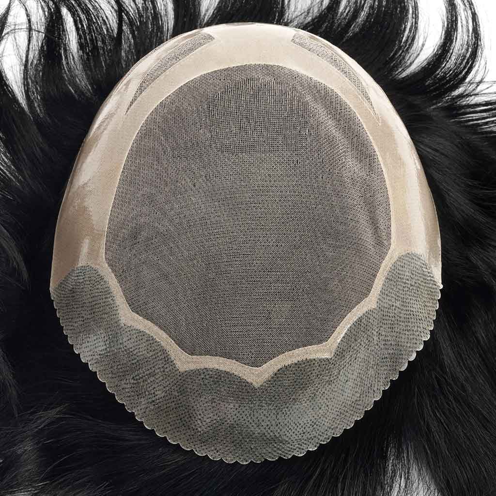 PHE - S27 Monofilament Hair System Realistic High Quality Stock Toupee - Pro Hair Edit