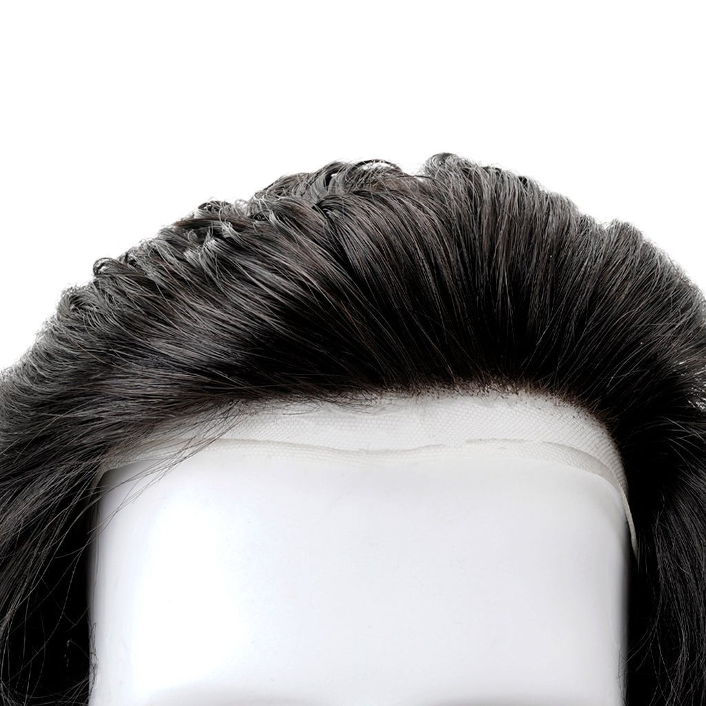 PHE - S27P Fine Mono Hairpiece With Skin Gauze Perimeter and Lace Front - Pro Hair Edit