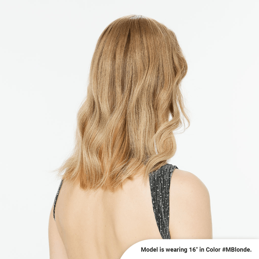 SIDNEY Mono Human Hair Topper Premium Mongolian Hair - Pro Hair Edit