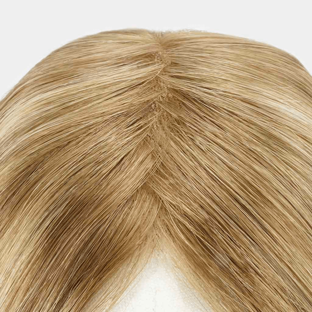 SIDNEY Mono Human Hair Topper Premium Mongolian Hair - Pro Hair Edit
